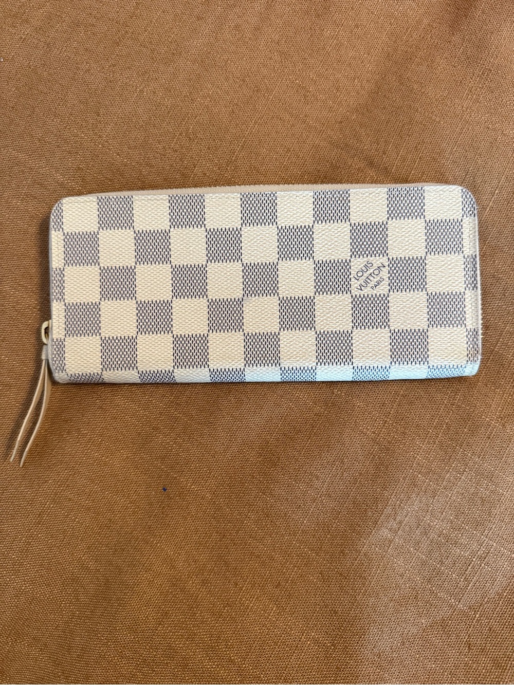 Louis Vuitton Damier Azur Zip Wallet